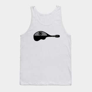 Tennis Racket Guitar Tank Top